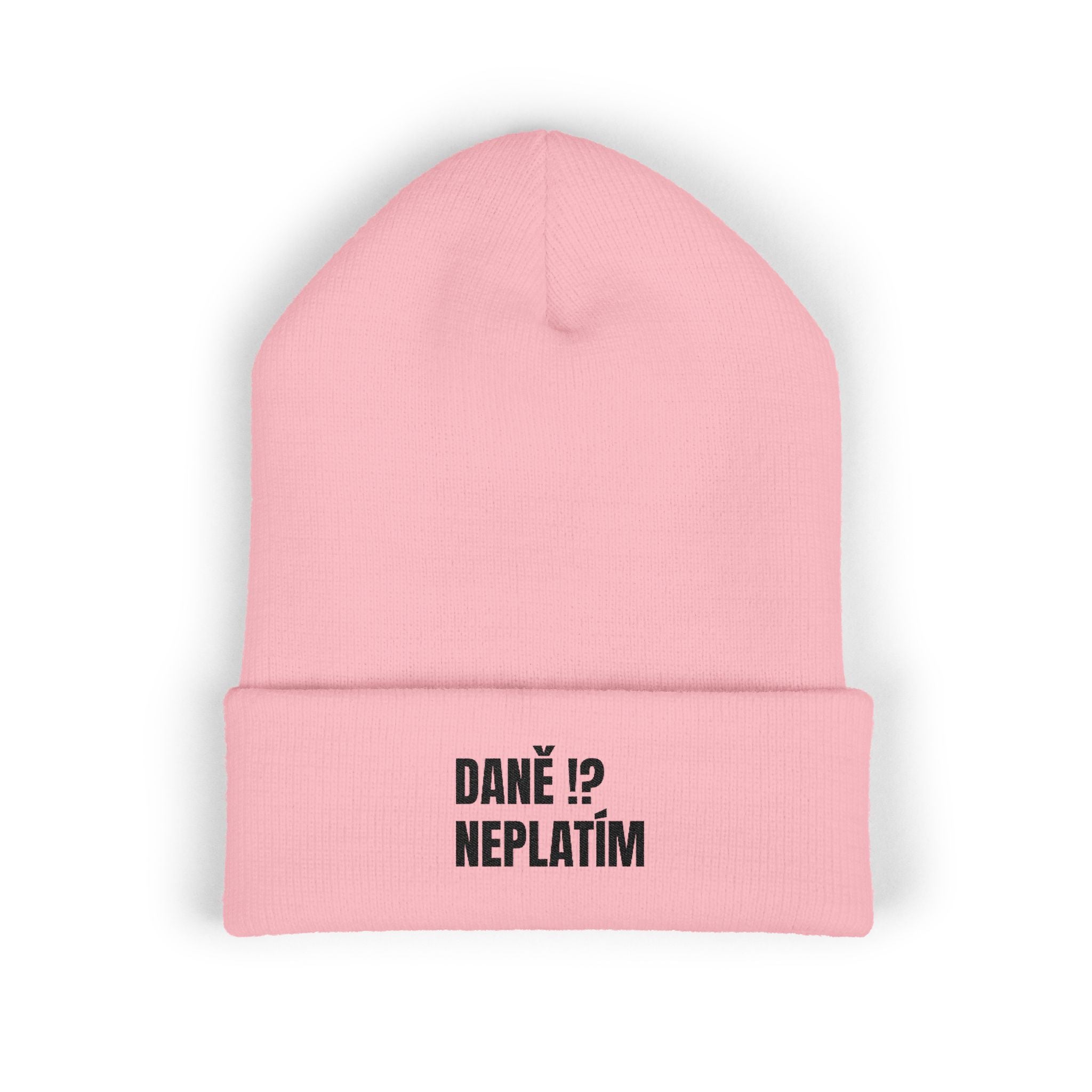 „DANĚ?! NEPLATÍM!“ čepice