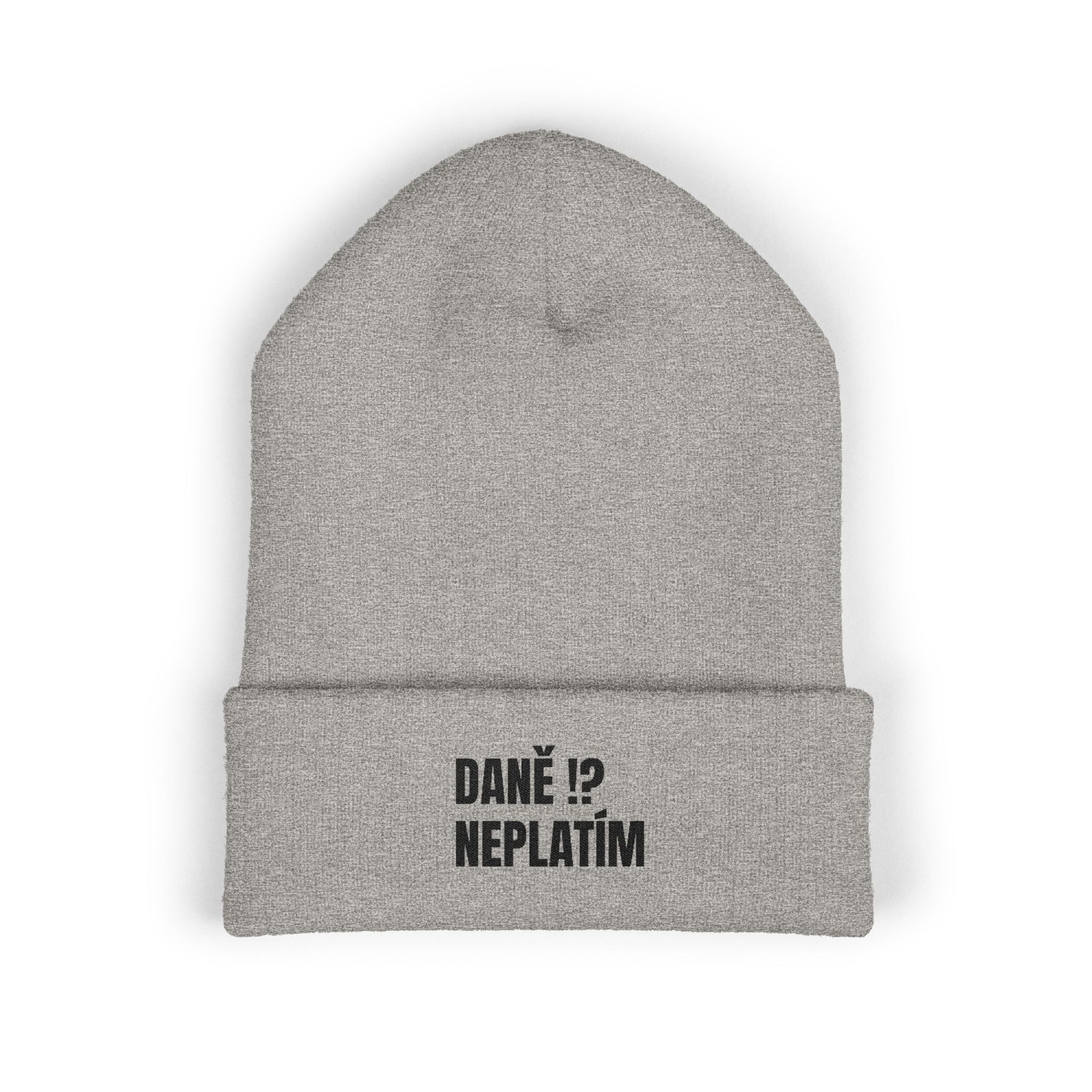 „DANĚ?! NEPLATÍM!“ čepice